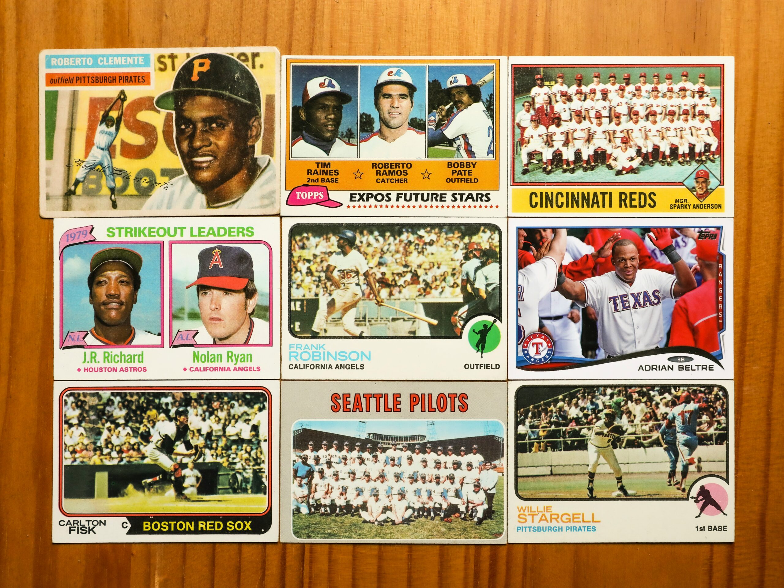 File photo of baseball cards