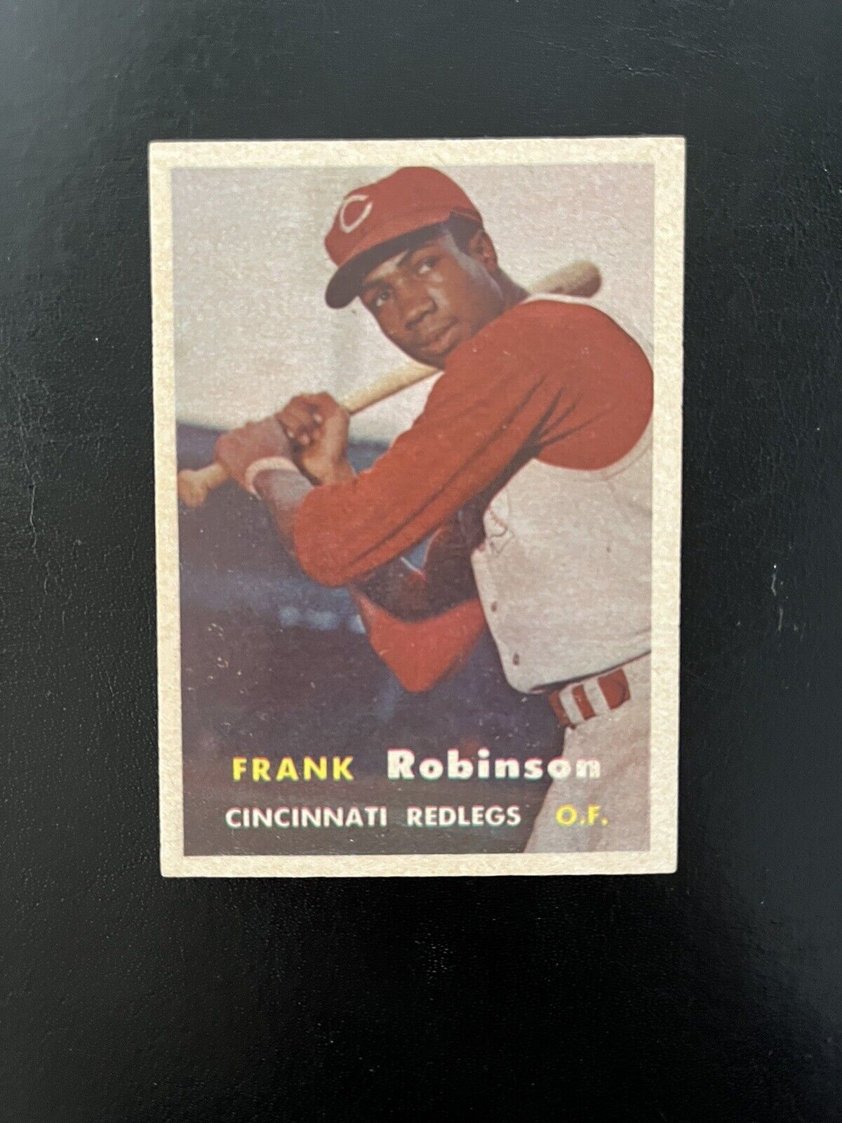 1957 Topps Frank Robinson rookie card