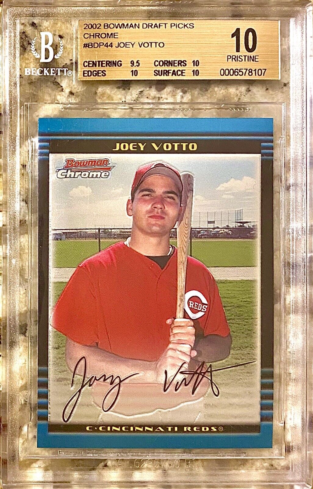 2002 Bowman Chrome Draft Joey Votto