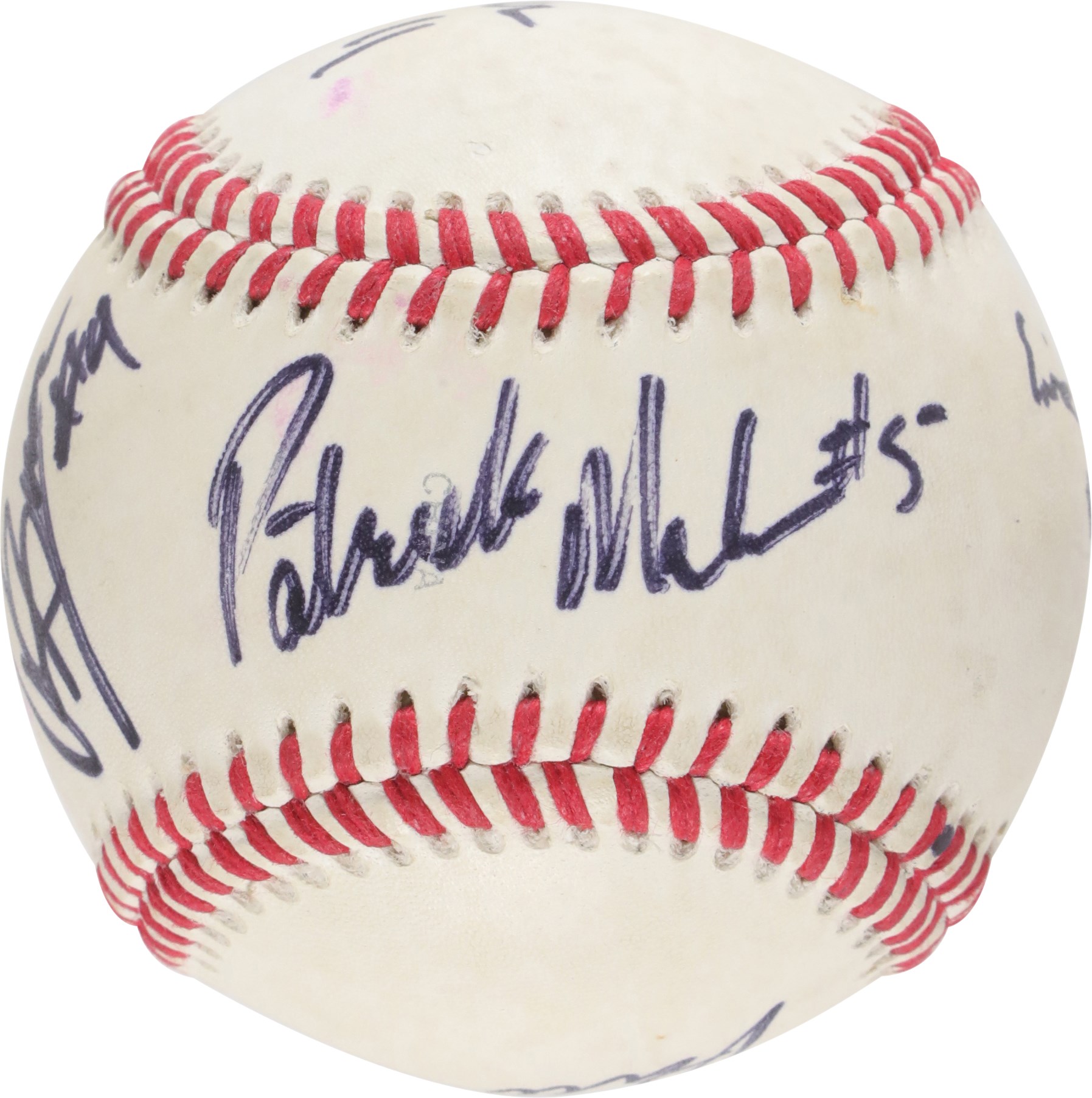 Patrick Mahomes Autographed High School Baseball