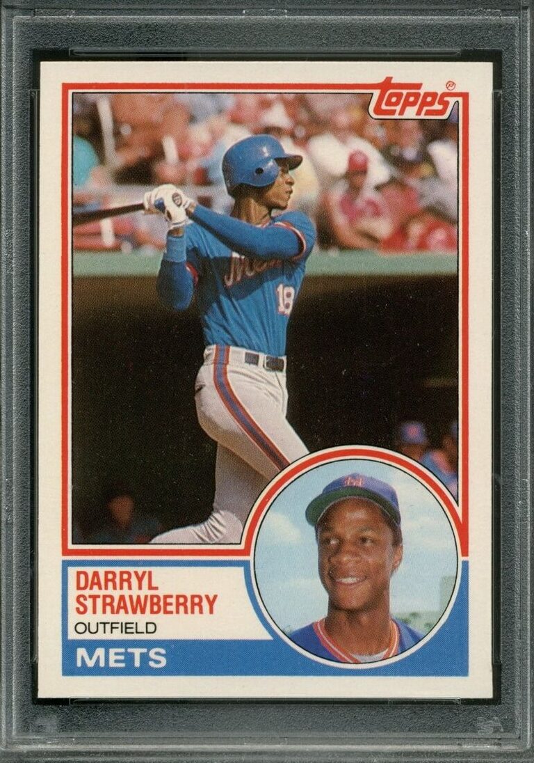1983 Topps Traded Darryl Strawberry rookie card