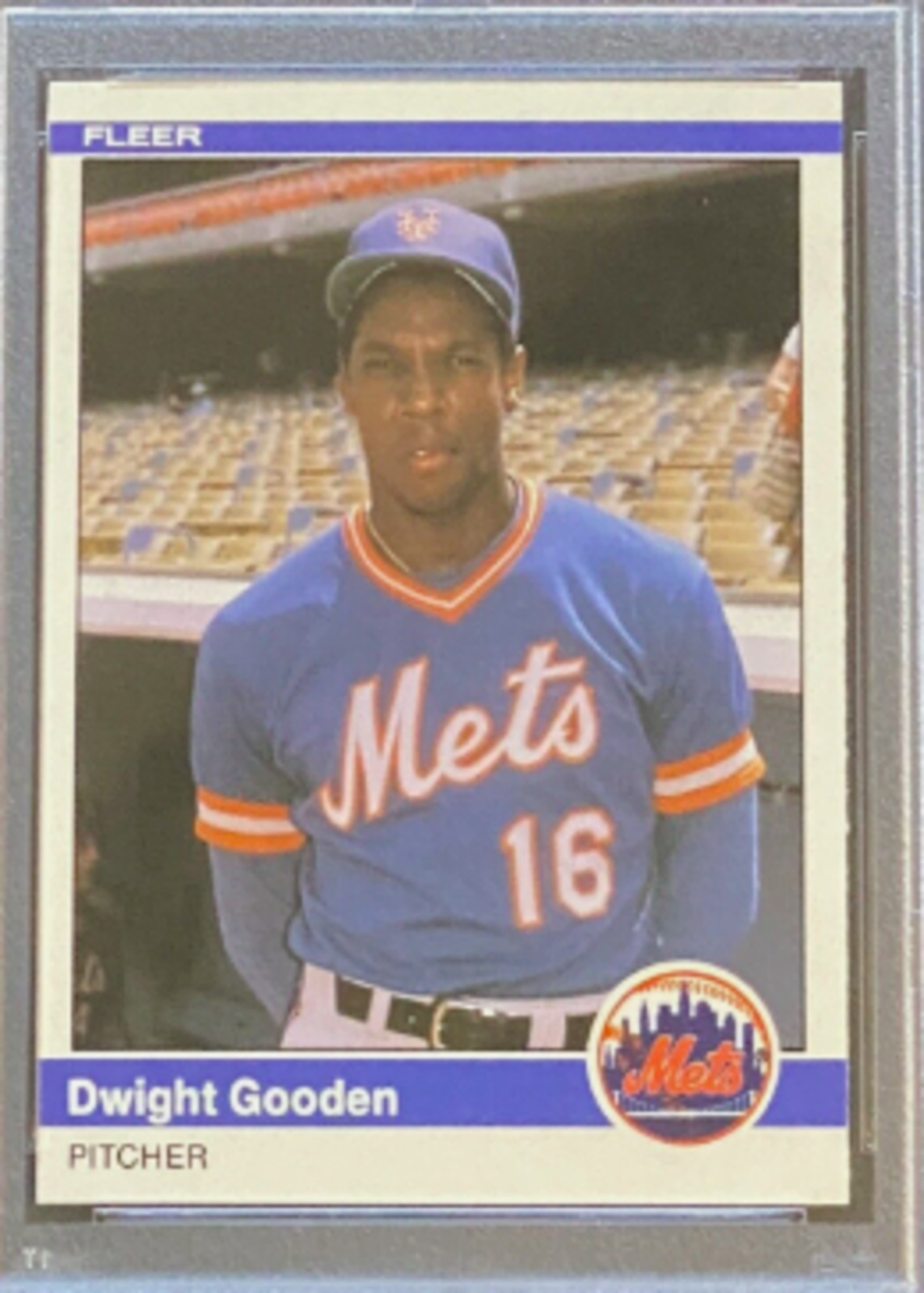 1984 Fleer Update Dwight Gooden rookie card