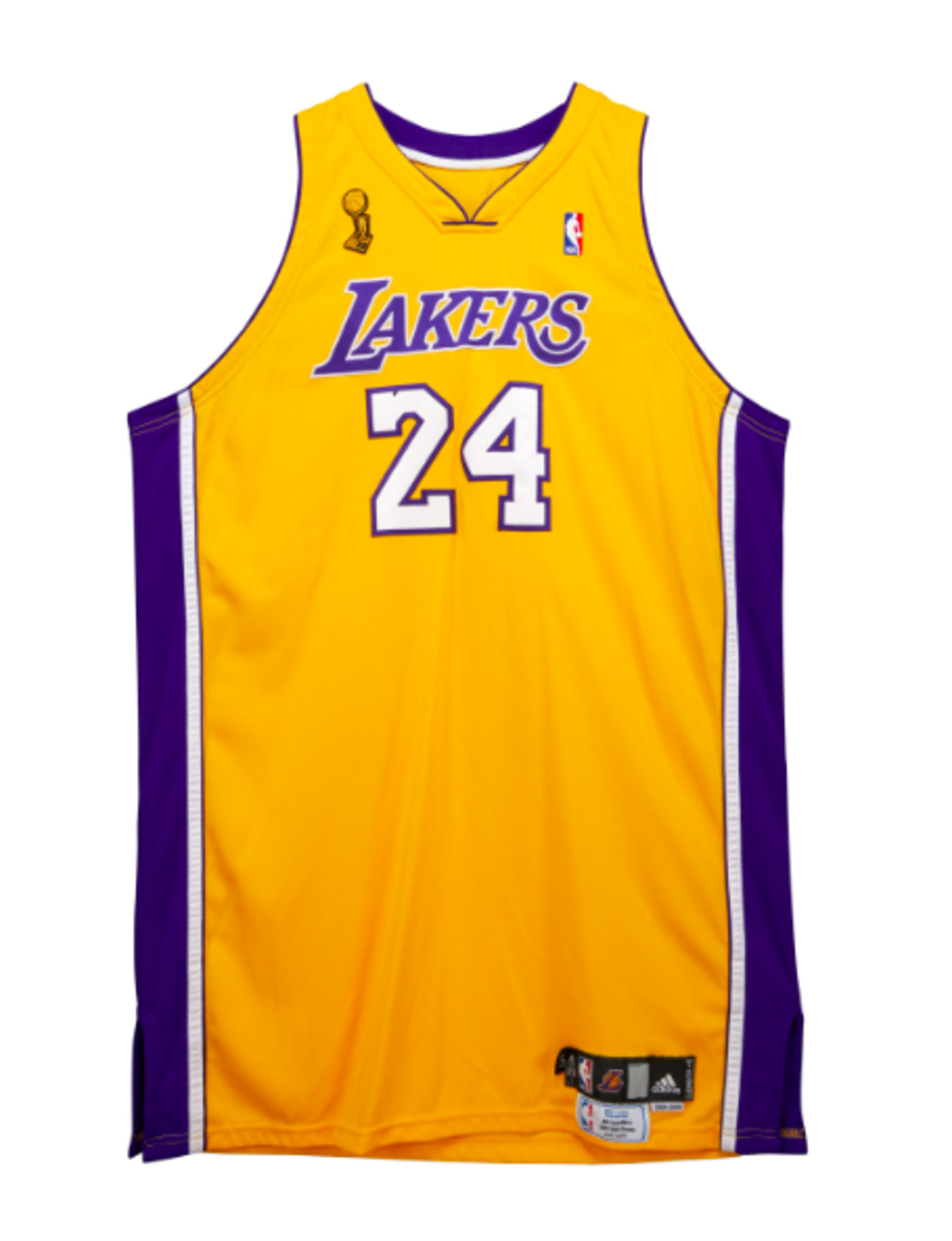 Kobe Bryant game-worn 2009 NBA Finals jersey from Game 1
