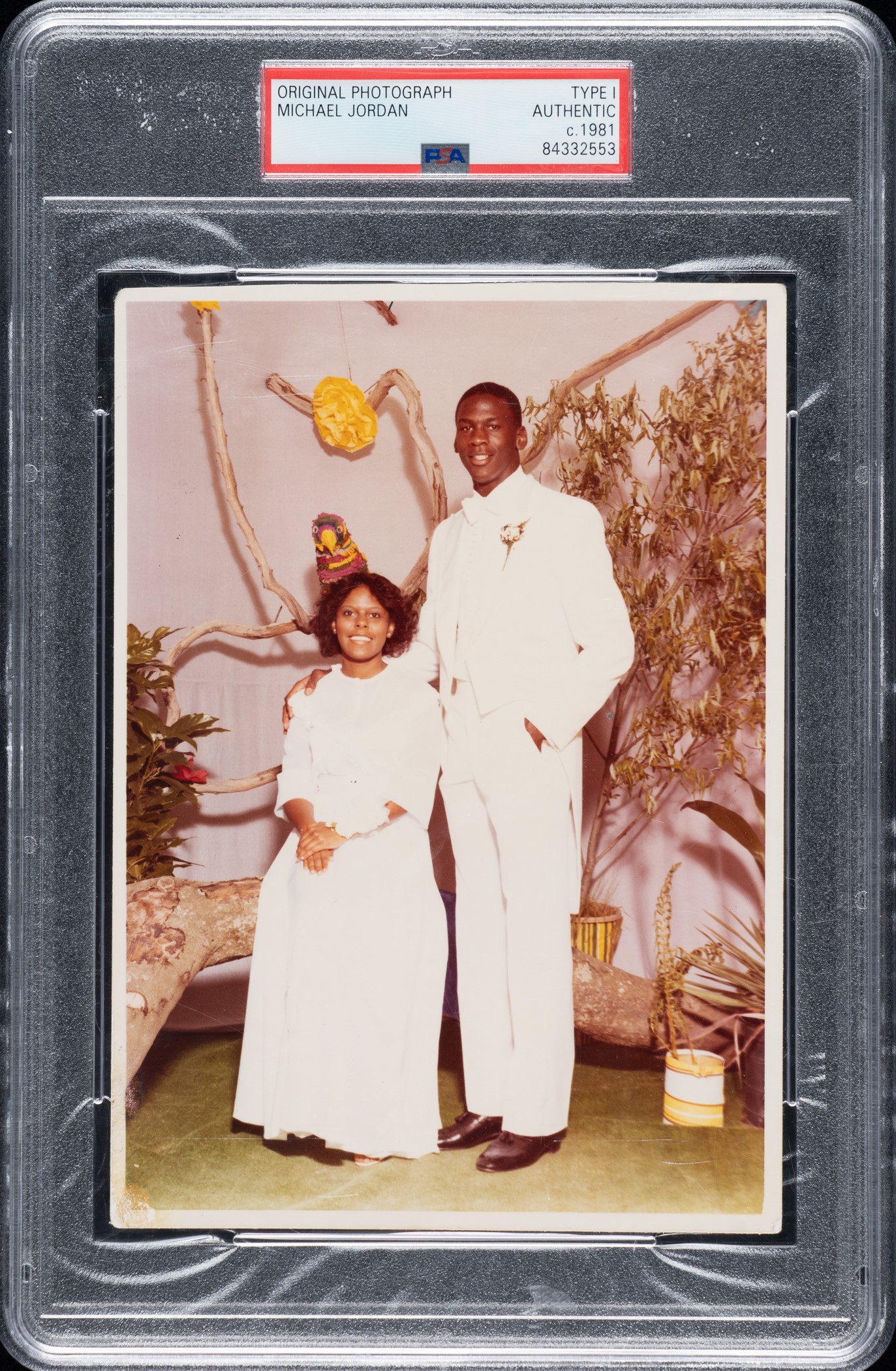 1981 Type 1 Michael Jordan High School Prom Photo