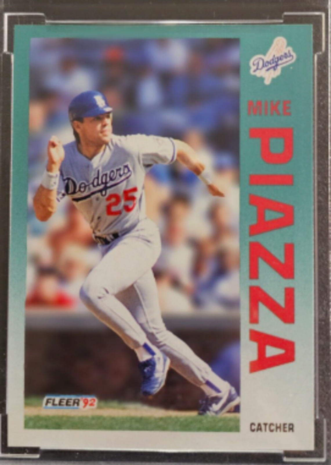 1992 Fleer Update Mike Piazza rookie card