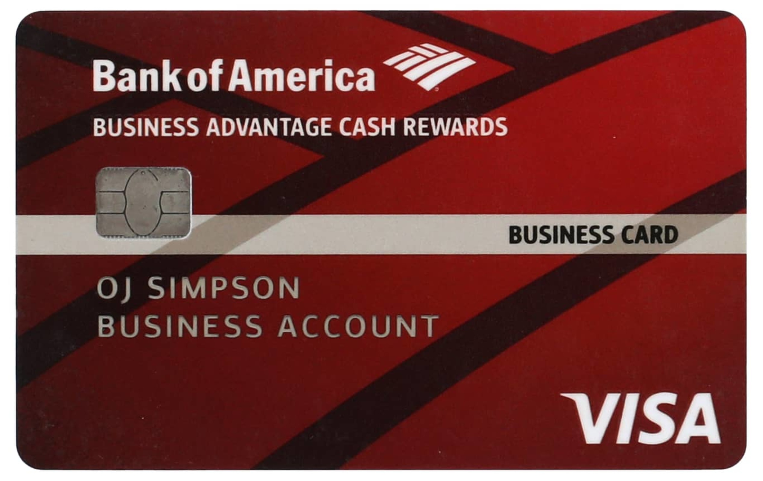 O.J. Simpson credit card