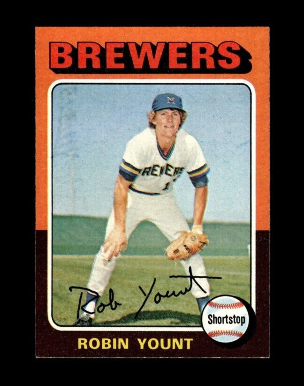 1975 Topps Robin Yount rookie card