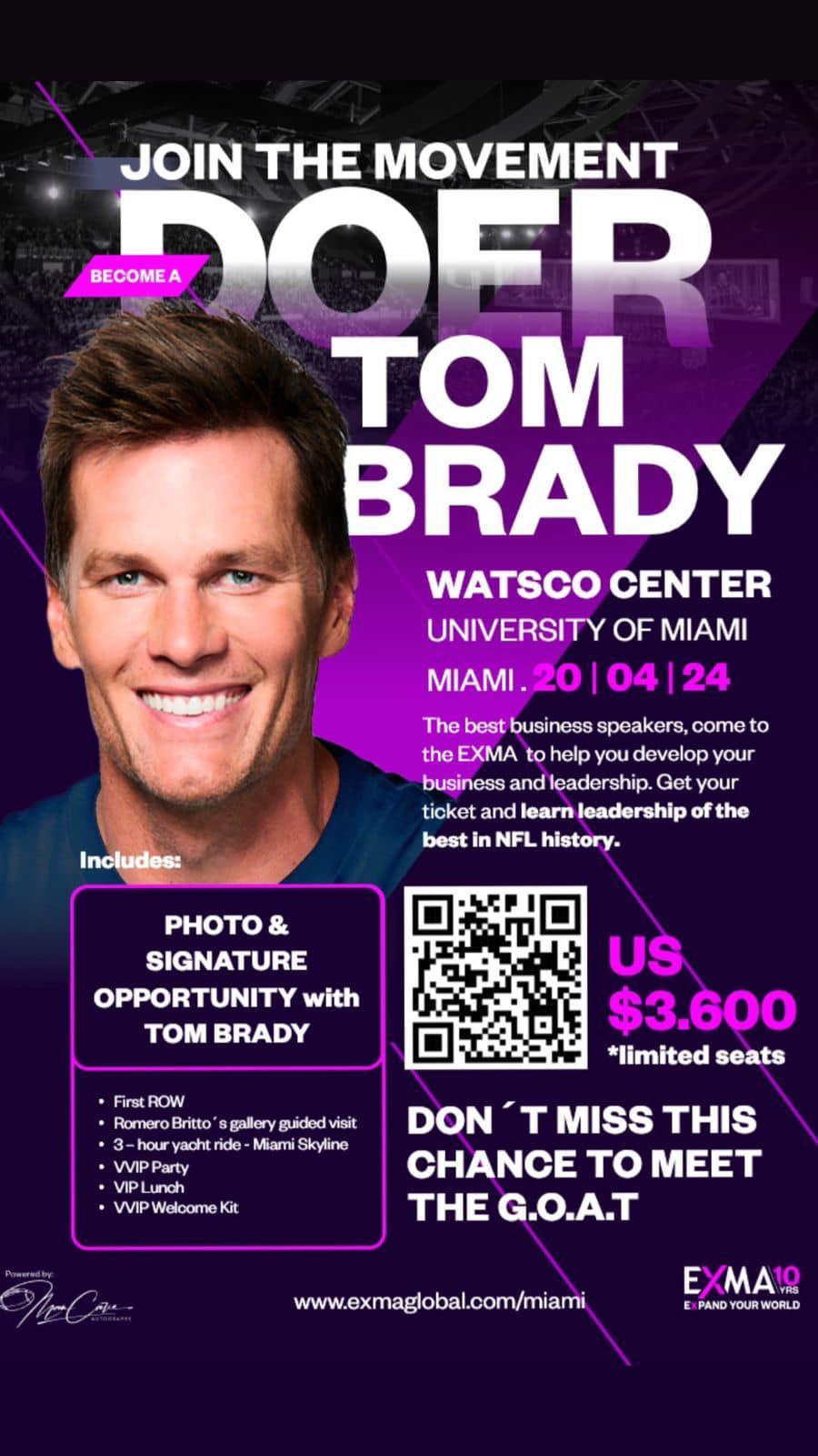 Tom Brady promo