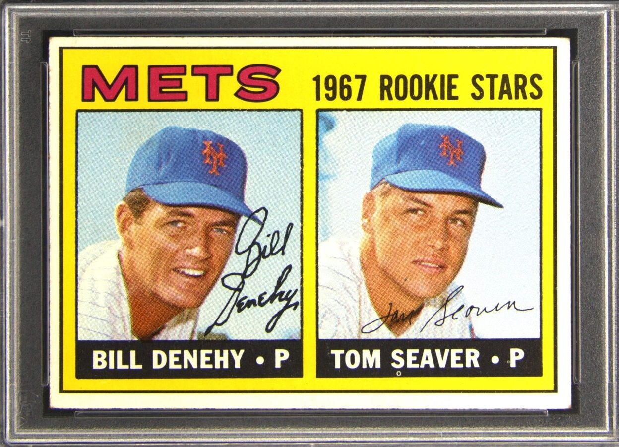 1967 Topps Tom Seaver rookie card