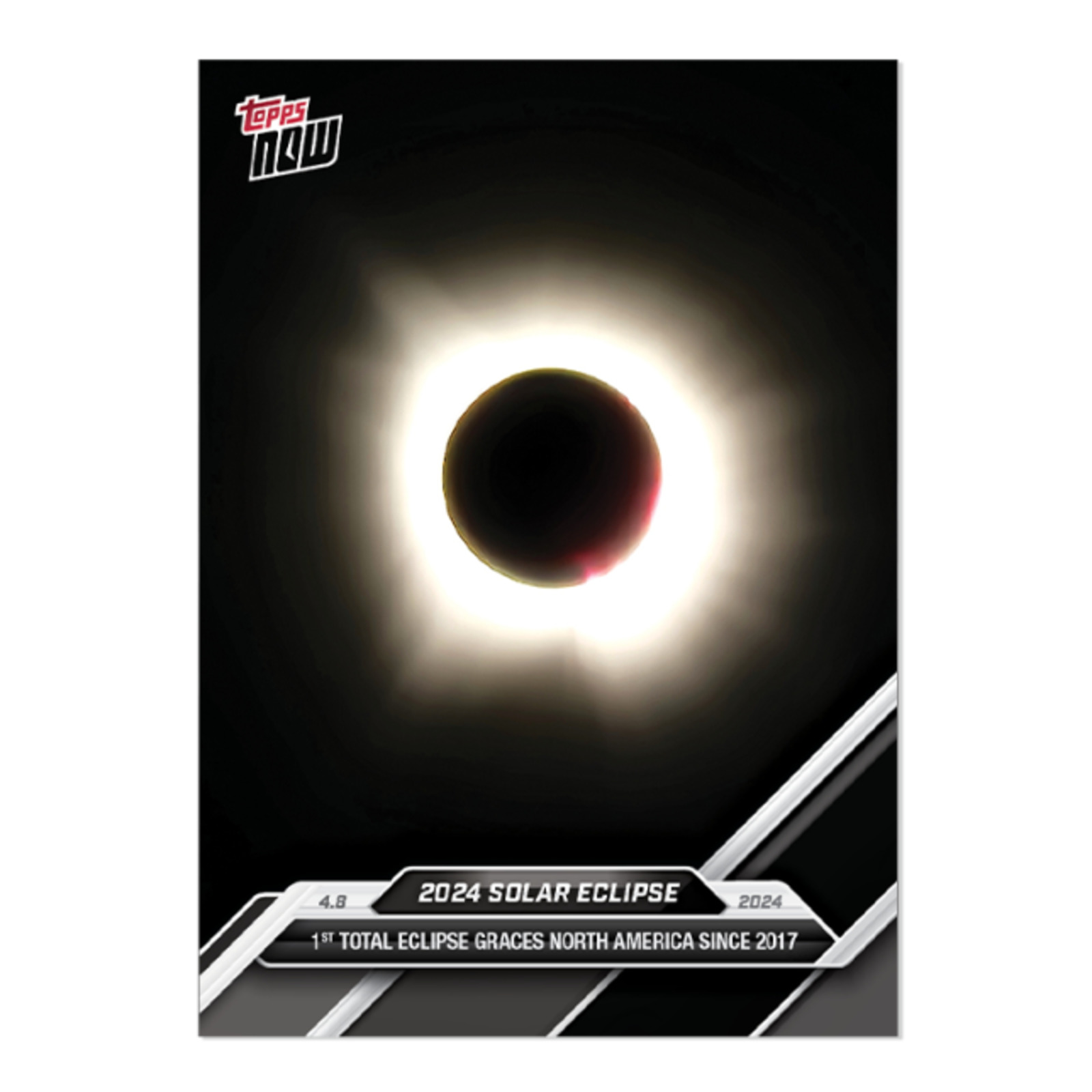 2024 Topps Now Solar Eclipse card