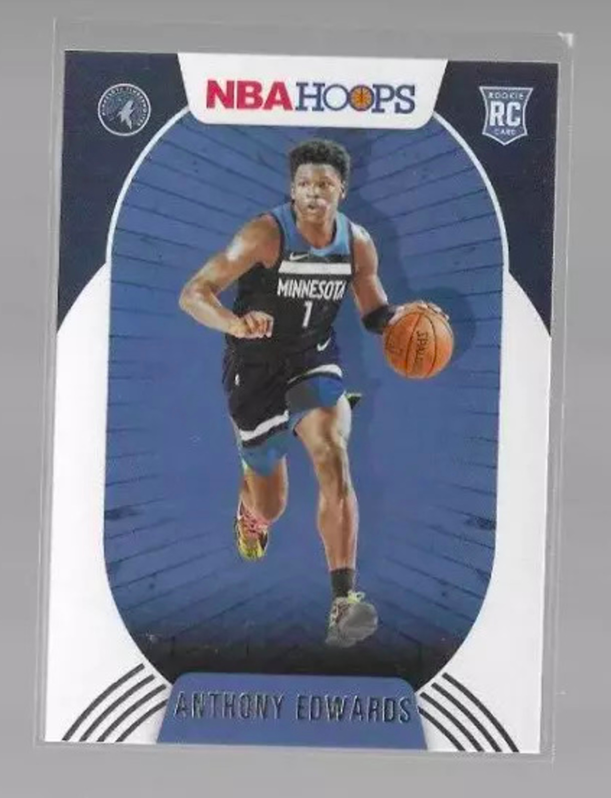 2020 Hoops Anthony Edwards rookie card