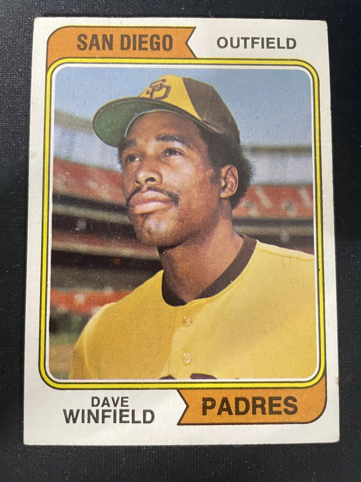 1974 Topps Dave Winfield rookie card