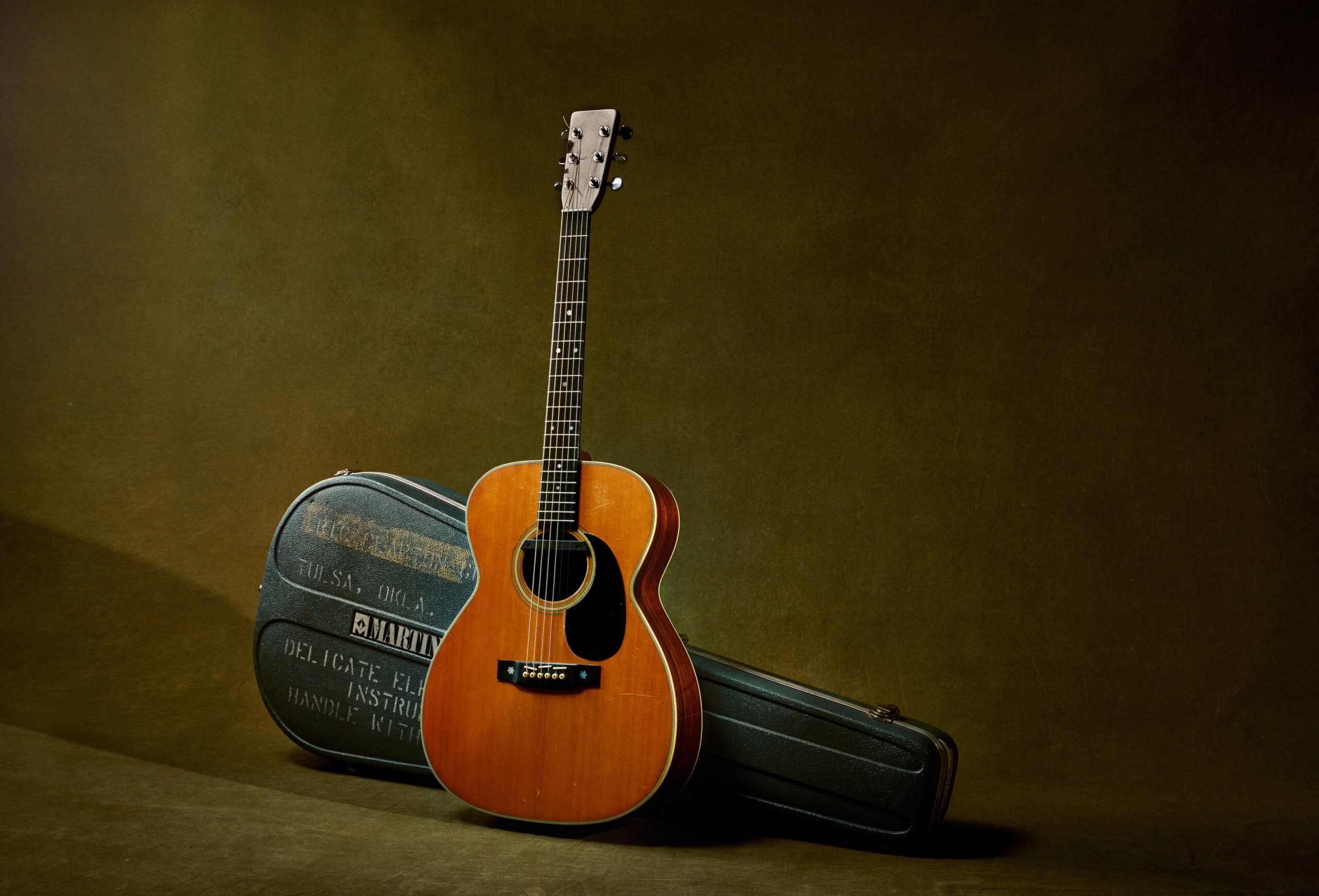Eric Clapton's Martin 000-28 Flat-Top Acoustic Guitar