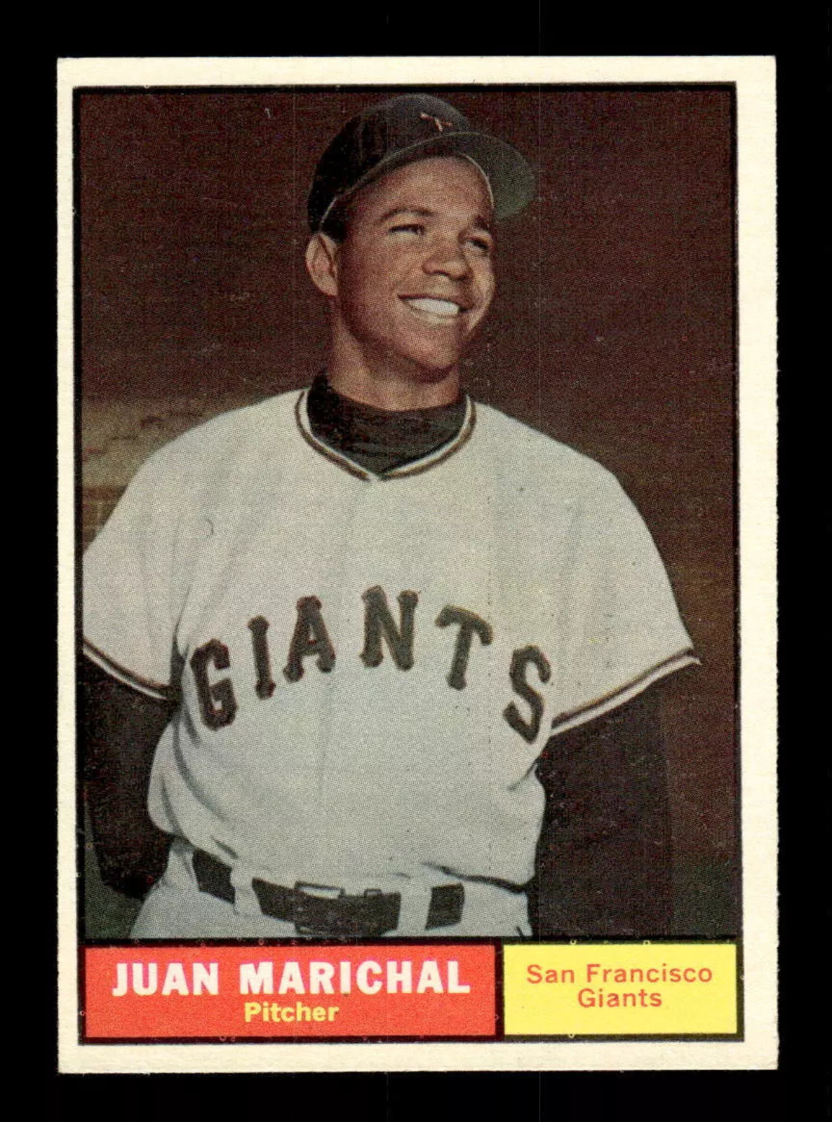 1961 Topps Juan Marichal rookie card