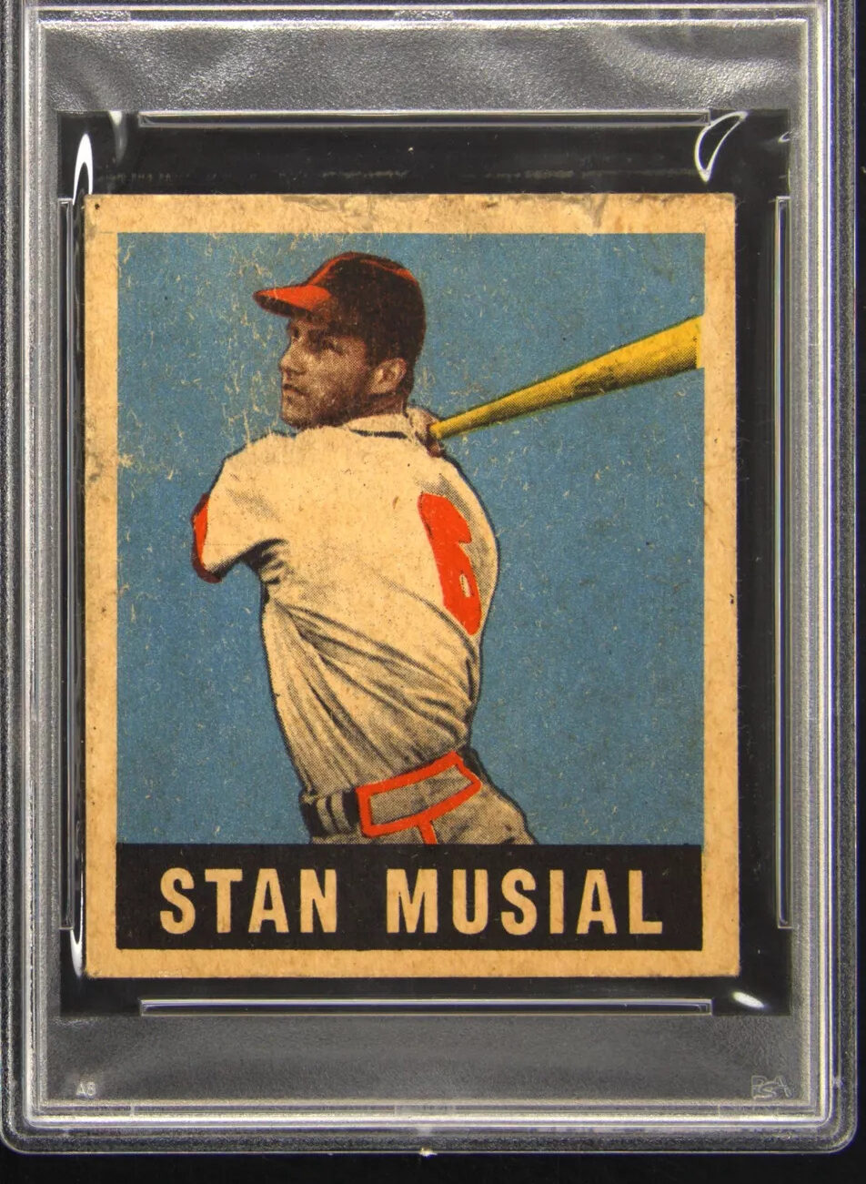 1948 Leaf Stan Musial rookie card