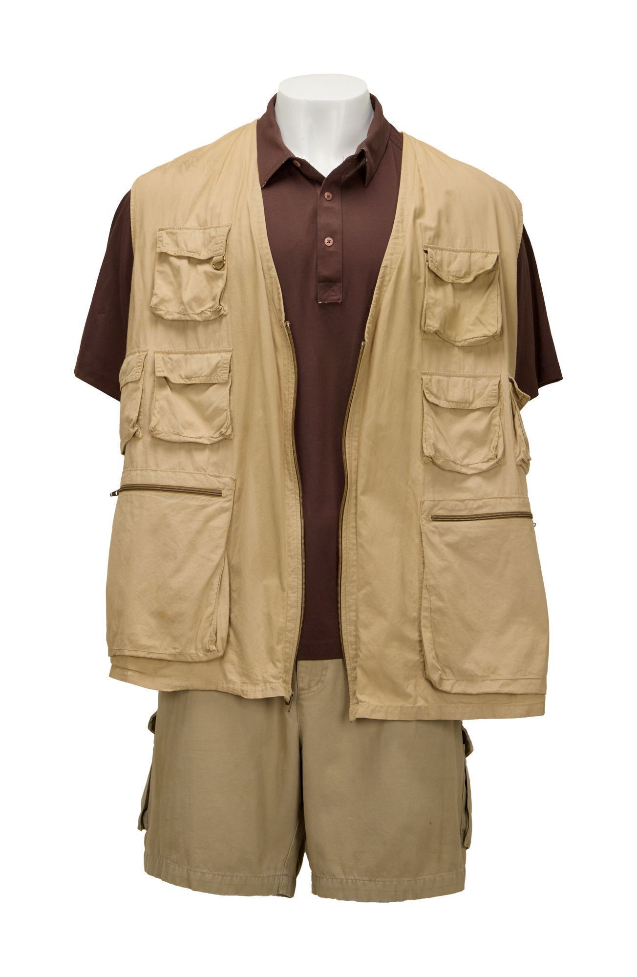 A seven-piece ensemble worn by John Goodman as Walter Sobchak during the production of "The Big Lebowski" (Gramercy Pictures, 1998) and on one of the posters for the film