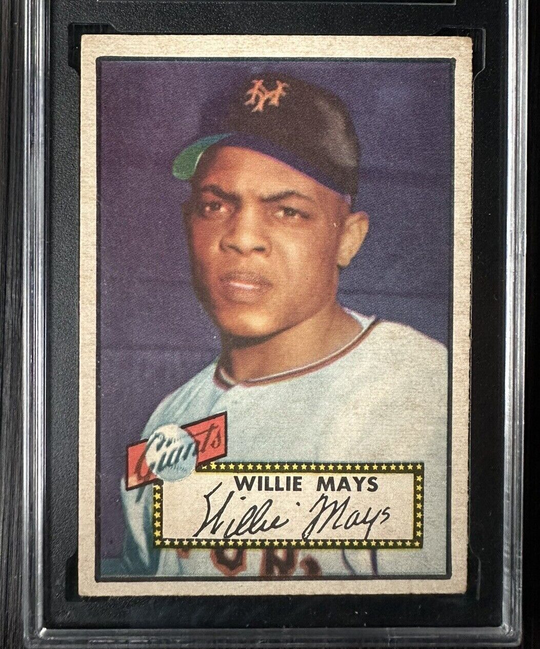 1952 Topps Willie Mays